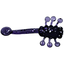 Load image into Gallery viewer, 1.1" Splatter Bugs, purple sparkle