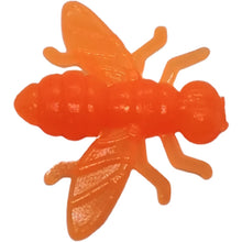 Load image into Gallery viewer, 0.6" Ice Flys, hot orange