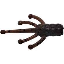 Load image into Gallery viewer, 3/4" mini duster, brown w/black flk