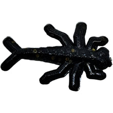 Load image into Gallery viewer, 1/2" itsy bitsy, black w/gold fleck