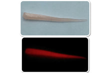 Load image into Gallery viewer, 1.5" wedgee tail, glow red
