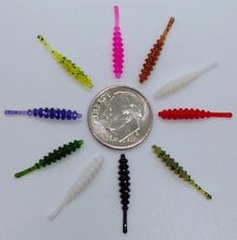 Load image into Gallery viewer, 0.8" Gill Grubs, variety of available colors