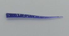 Load image into Gallery viewer, 1.5" wedgee tail, purple sparkle