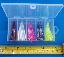 Load image into Gallery viewer, 5-compartment wedgee kit, 3.75" long * 1.75" small containerwide