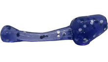 Load image into Gallery viewer, 0.6" tadpole, purple sparkle