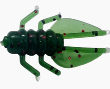 Load image into Gallery viewer, 0.75" craw bug, watermelon with red fleck