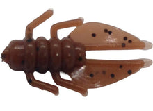 Load image into Gallery viewer, 0.75" craw bug, brown with black fleck