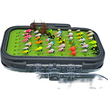 Load image into Gallery viewer, 48-piece tungsten jig kit, side-view