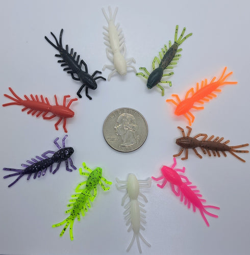 1.5 Mayflys, variety of colors