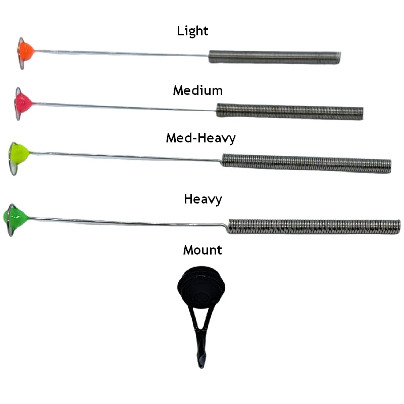 Glow Spring Bobbers and Mounts – Digger's Jig Tails