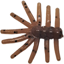 Load image into Gallery viewer, 0.625&quot; Mini Spiders, brown with black fleck
