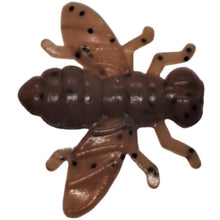 Load image into Gallery viewer, 0.6&quot; Ice Flys, brown/black flk
