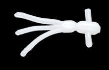 Load image into Gallery viewer, 0.625&quot; ice mite jr., white

