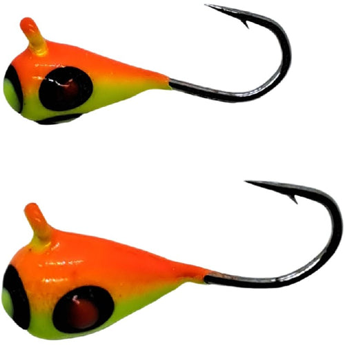 Reaction Tackle Tungsten Ice Jigs - 3mm - Red Glow : : Sports,  Fitness & Outdoors