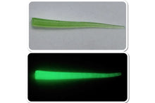 Load image into Gallery viewer, 1.5&quot; wedgee tail, glow green
