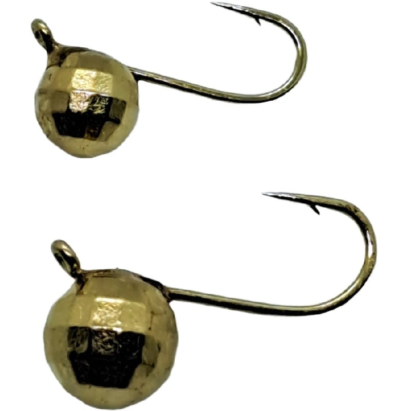 Gold Pellet Head Tungsten Jig in 4mm and 5mm sizes
