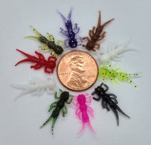 Load image into Gallery viewer, 0.75&quot; stoneflys, ice fishing soft bait, many colors

