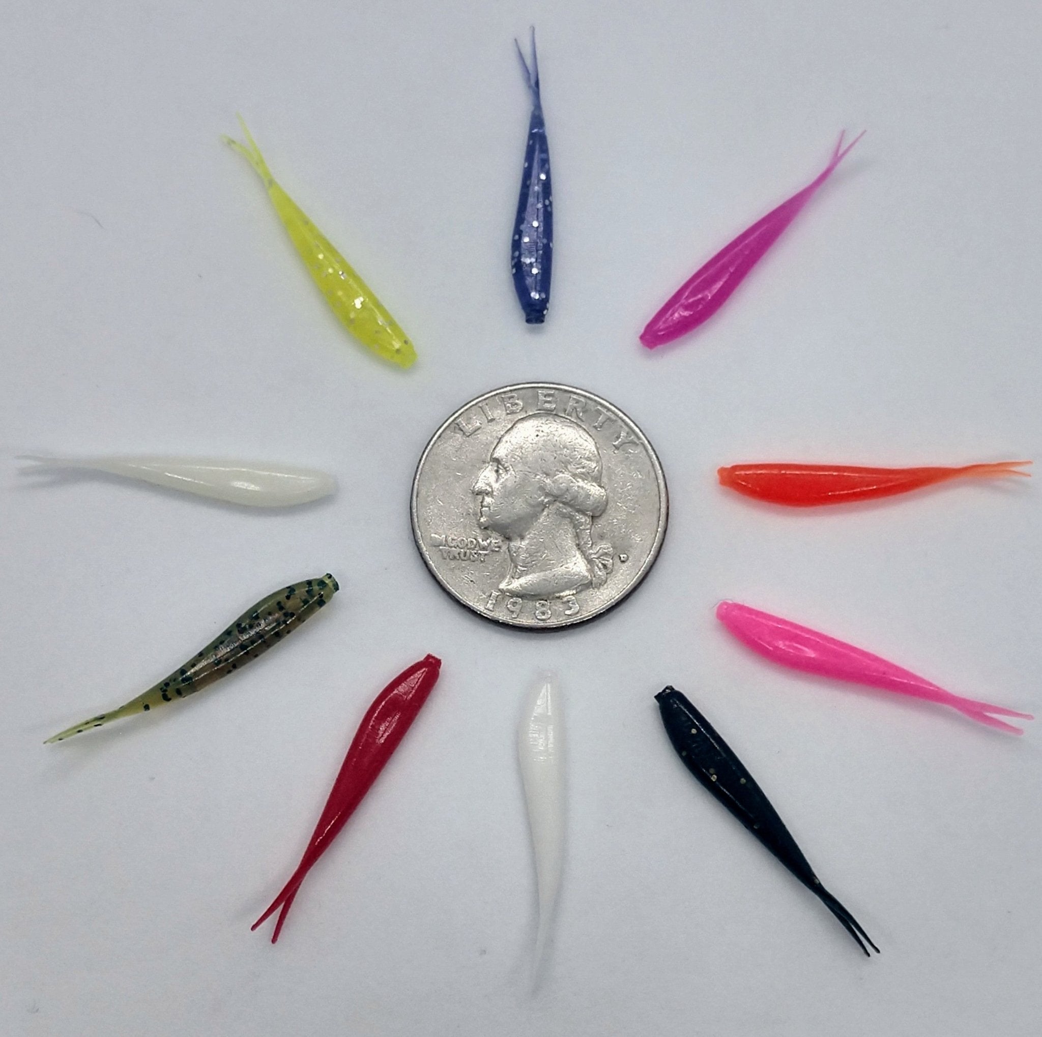 1 Micro Minnows – Digger's Jig Tails
