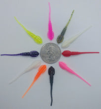 Load image into Gallery viewer, 1.6&quot; ice cobras, many colors, Digger&#39;s Jig Tails

