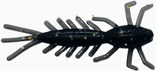 Load image into Gallery viewer, 1" mayfly, black with gold fleck
