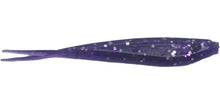 Load image into Gallery viewer, 1.5&quot; quiver minnow, purple sparkle
