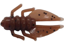Load image into Gallery viewer, 0.75&quot; craw bug, brown with black fleck
