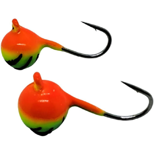 Tequila Sunrise Pellet Head Glow, 4mm and 5mm sizes