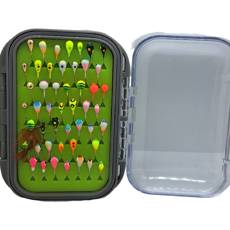 48-Piece Tungsten Kit with Jig Case – Digger's Jig Tails