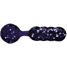 Load image into Gallery viewer, 0.8&quot; Flat Beaver, purple sparkle
