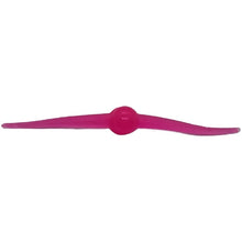 Load image into Gallery viewer, 1.5&quot; mustache worm, hot pink
